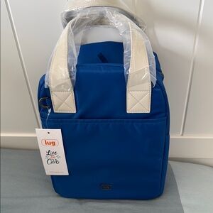 Lug Merengue Lunch Tote - Azure Blue NWT